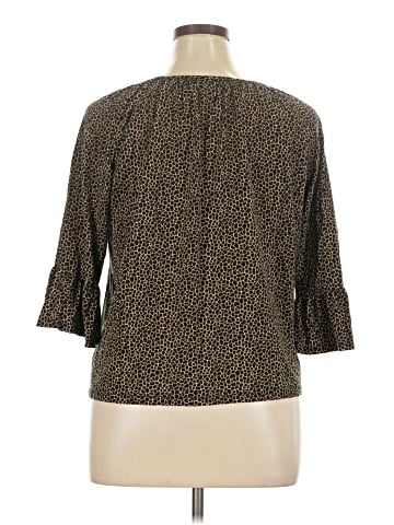 MICHAEL Michael Kors 3/4 Sleeve Blouse (view 2)