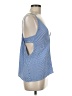 Lulus 100% Rayon Blue Tank Top Size M - photo 4