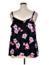 Torrid 100% Polyester Black Sleeveless Blouse Size 1X Plus (1) - photo 2