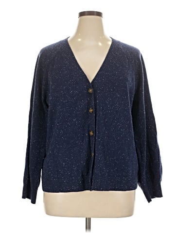 Lands' End Cashmere Cardigan (view 1)