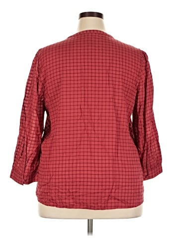 St. John's Bay 3/4 Sleeve Blouse (view 2)