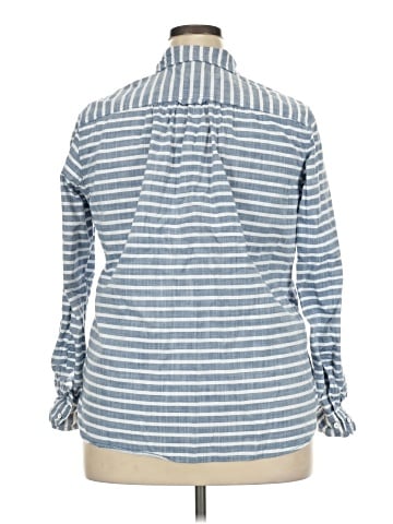 Duluth Trading Co. Long Sleeve Button-Down Shirt (view 2)