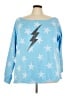 Torrid Stars Blue Pullover Sweater Size 3X Plus (3) - photo 1