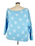 Torrid Stars Blue Pullover Sweater Size 3X Plus (3) - photo 2