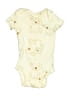 Carter's 100% Cotton Print Ivory Short Sleeve Onesie Size Newborn - photo 1