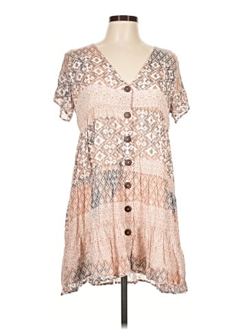Olivaceous Casual Dress (view 1)