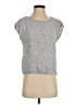 Quince 100% Linen Gray Short Sleeve Top Size XS - photo 1
