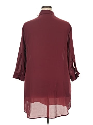 New York & Company 3/4 Sleeve Blouse (view 2)