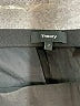 Theory Solid Black Linen Pants Size 2 - photo 7