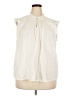 Old Navy Ivory Sleeveless Blouse Size XXL - photo 1