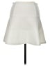 metaphor Solid Ivory Casual Skirt Size M - photo 1
