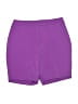 ASOS Solid Purple Shorts Size 6 - photo 1