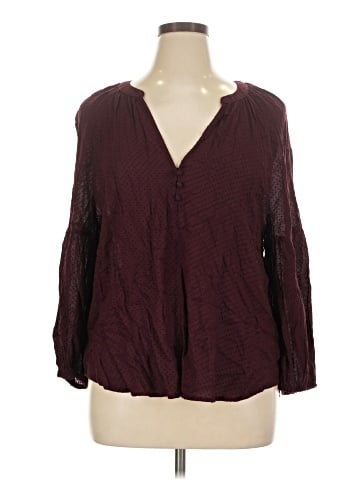 Ann Taylor LOFT Long Sleeve Blouse (view 1)