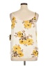 Bar III 100% Polyester Yellow Sleeveless Blouse Size 1X - photo 2