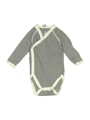 Petit Bateau Long Sleeve Onesie (view 1)