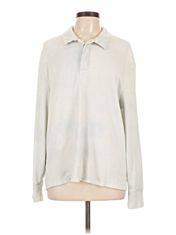 Gilly Hicks Long Sleeve Polo (view 1)