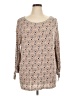 Max Studio Tan 3/4 Sleeve T-Shirt Size 1X - photo 1