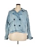 Torrid 100% Cotton Blue Denim Jacket Size 2X Plus (2) - photo 1