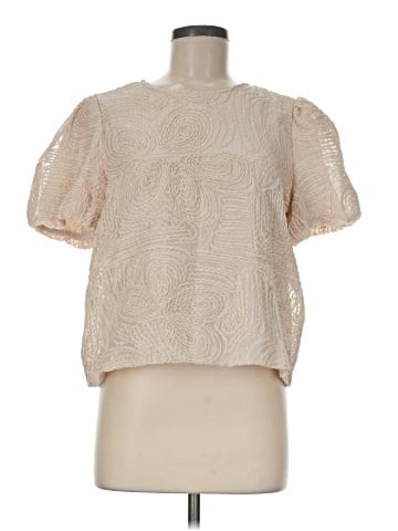 Adrianna Papell Short Sleeve Blouse (view 1)