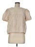 Adrianna Papell 100% Polyester Ivory Short Sleeve Blouse Size M - photo 1