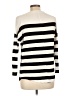 Halogen Stripes Ivory Long Sleeve Top Size L - photo 2