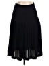 J.Crew 100% Polyester Solid Black Formal Skirt Size 00 - photo 1