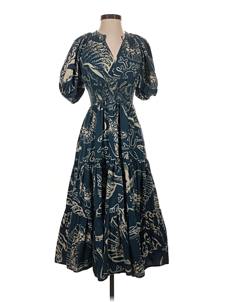 Pre-owned Conditions Apply Cocktail Dress In Blue