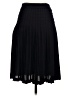 J.Crew 100% Polyester Solid Black Formal Skirt Size 00 - photo 2