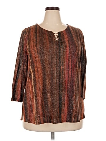 Avenue 3/4 Sleeve Blouse (view 1)