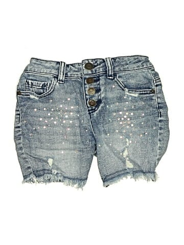 Justice Denim Shorts (view 1)