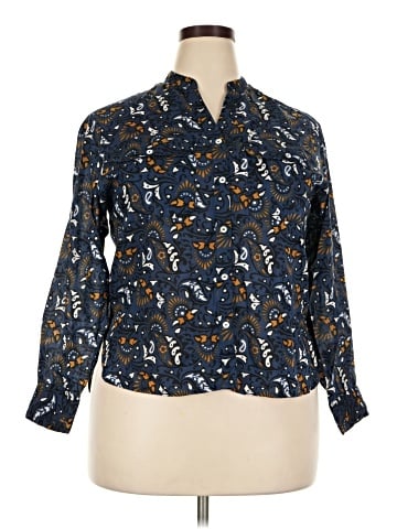 Gerard Darel Long Sleeve Blouse (view 1)
