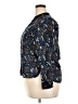 Gerard Darel Print Blue Long Sleeve Blouse Size 6 (38) - photo 5