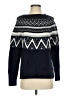 Talbots Fair Isle White Blue Pullover Sweater Size S - photo 1