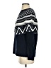Talbots Fair Isle White Blue Pullover Sweater Size S - photo 5