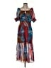 Walter Baker 100% Polyester Blue Casual Dress Size 8 - photo 1