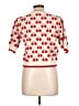 Unbranded Polka Dots Red Pullover Sweater Size L - photo 2