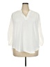 Zenana Premium Ivory 3/4 Sleeve Blouse Size 2X - photo 1