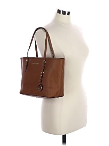 MICHAEL Michael Kors Leather Tote (view 2)