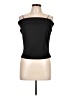 Unbranded 100% Recycled Polyester Black Sleeveless Top Size EU (FR) 42 / US 10 - photo 1