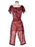 French Connection Paisley Red Jumpsuit Size S - photo 1