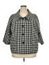 Scott Taylor 100% Polyester Checkered-gingham Black Coat Size 2X - photo 1