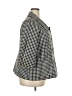 Scott Taylor 100% Polyester Checkered-gingham Black Coat Size 2X - photo 4