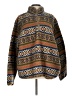 Old Navy 100% Polyester Argyle Brown Jacket Size L (tall) - photo 1