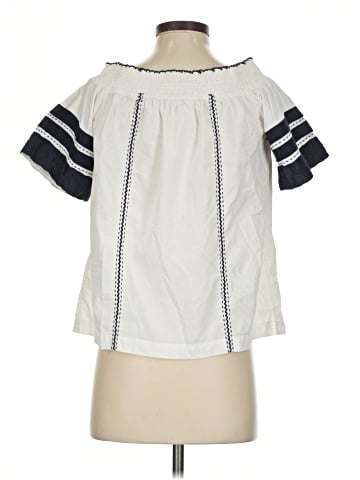 Tory Burch Short Sleeve Blouse (view 2)