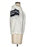 Tory Burch 100% Cotton Ivory Short Sleeve Blouse Size S - photo 4