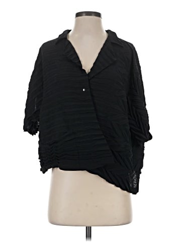 Babette 3/4 Sleeve Button-Down Shirt (view 1)
