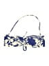 salinas Floral Blue Swimsuit Top Size XS (estimated) - photo 1