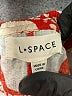 L Space 100% Linen Print Red Shorts Size S - photo 3