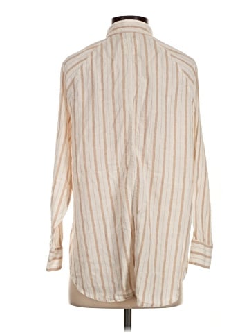 Aerie Long Sleeve Button-Down Shirt (view 2)