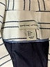 Adrienne Vittadini 100% Polyester Stripes White Blazer Size S - photo 6